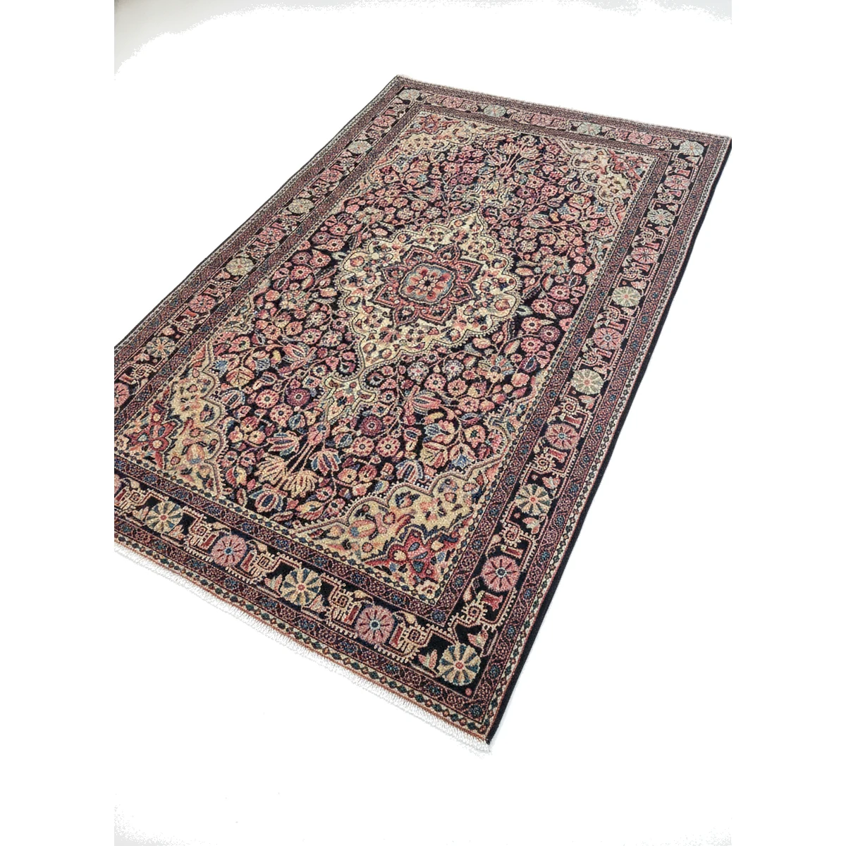 3x5-malayer-antique-rug-diagonal-view-8 3x5 Malayer Antique Rug — diagonal view