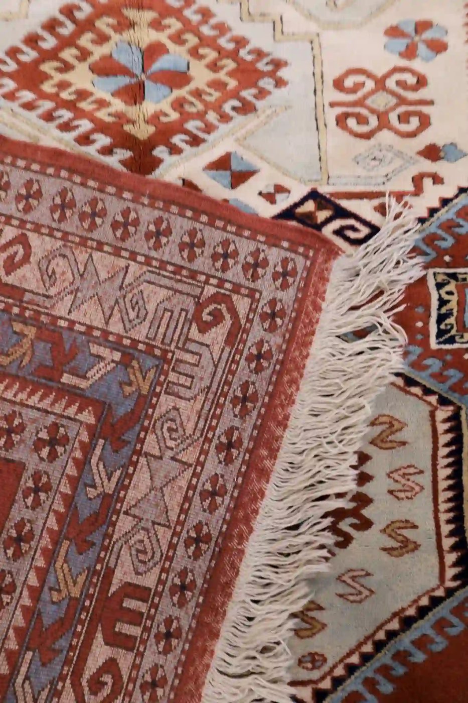 6′ x 8′ Red Fine Hand-Knotted Turkish Kazak Rug – Traditional Wool