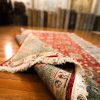 7′ x 9′ Red Fine Hand-Knotted Persian Tabriz Rug – Traditional Wool