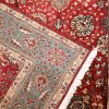 7′ x 9′ Red Fine Hand-Knotted Persian Tabriz Rug – Traditional Wool