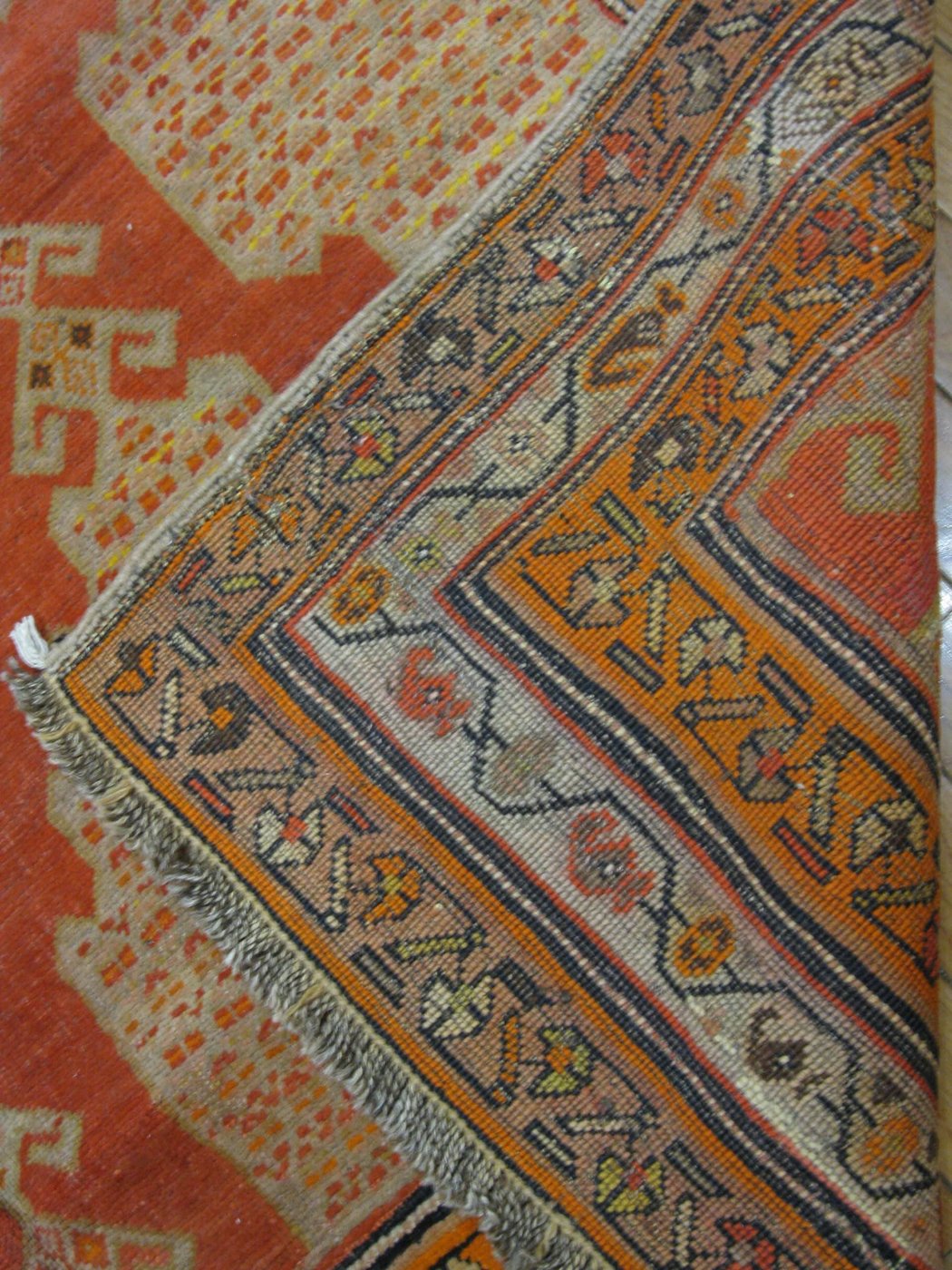 5′ x 10′ Persia Peach Meshkin Rug Traditional Hand Knotted Wool