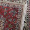 7′ x 10′ Green Fine Hand-Knotted Persian Tabriz Rug – Traditional Wool