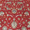 9′ x 13′ Pakistani Kashan Design Rug – Red & Navy Traditional Hand-Knotted Wool - 2 9′ x 13′ Pakistani Kashan Design Rug – Red & Navy Traditional Hand-Knotted Wool