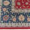 9′ x 13′ Pakistani Kashan Design Rug – Red & Navy Traditional Hand-Knotted Wool - 3 9′ x 13′ Pakistani Kashan Design Rug – Red & Navy Traditional Hand-Knotted Wool