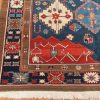 7′ x 8′ New Turkish Handmade Tribal Rug – Geometric Azari Design, Hand-Knotted Wool