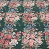 10′ x 14′ Large Handmade China Needlepoint Rug – Floral Design, Handcrafted Wool Needlework