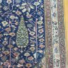 8′ x 18′ Antique Persian Karajeh Tree of Life Rug – Traditional Floral Design, Deep Navy & Ivory