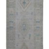 3′ x 15′ Ivory Fine Hand-Knotted Afghan Oushak Runner – Traditional Wool