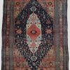 11′ x 19′ Red Fine Hand-Knotted Antique Persian Bidjar – Traditional Wool
