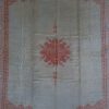 13′ x 17′ Ivory Fine Hand-Knotted Antique Turkish Oushak – Traditional Wool