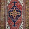 12′ x 18′ Red Fine Hand-Knotted Antique Persian Bakhshayesh – Traditional Wool