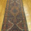 3′ x 15′ Tribal Handmade Persian Heriz Runner – Traditional Geometric Style, Navy & Rust - 1 3′ x 15′ Tribal Handmade Persian Heriz Runner – Traditional Geometric Style, Navy & Rust