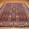 11′ x 14′ Multi-Color Fine Hand-Knotted Semi-Antique Persian Bakhtiari Rug – Traditional Wool