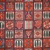 11′ x 14′ Multi-Color Fine Hand-Knotted Semi-Antique Persian Bakhtiari Rug – Traditional Wool
