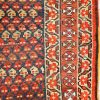 4′ x 16′ Navy Fine Hand-Knotted Antique Persian Kurdish Rug – Tribal Wool