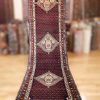4′ x 17′ Red Fine Hand-Knotted Persian Malayer Runner – Traditional Wool
