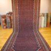 7′ x 17′ Red Fine Hand-Knotted Antique Persian Malayer Runner – Traditional Wool