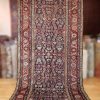 6′ x 14′ Red Fine Hand-Knotted Antique Persian Farahan Rug – Traditional Wool