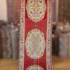 4′ x 15′ Red Fine Hand-Knotted Vintage Turkish Oushak Runner – Traditional Wool