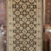 4′ x 10′ Beige Fine Hand-Knotted Vintage Egyptian Agra Runner – Traditional Wool 4′ x 10′ Beige Fine Hand-Knotted Vintage Egyptian Agra Runner – Traditional Wool