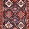 10′ x 13′ Red Fine Hand-Knotted Persian Bakhtiari Rug – Traditional Wool - 2 10′ x 13′ Red Fine Hand-Knotted Persian Bakhtiari Rug – Traditional Wool