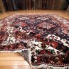 10′ x 13′ Red Fine Hand-Knotted Persian Bakhtiari Rug – Traditional Wool - 4 10′ x 13′ Red Fine Hand-Knotted Persian Bakhtiari Rug – Traditional Wool