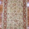 9′ x 25′ Beige Fine Hand-Knotted Turkish Oushak Runner Rug – Vintage Wool