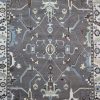 12′ x 15′ Gray Fine Hand-Knotted Indian Oushak Rug – Traditional Wool