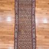 3′ x 13′ Beige Fine Hand-Knotted Persian Malayer Rug – Herati Runner Wool