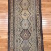 4′ x 10′ Beige Fine Hand-Knotted Persian Kurdish Runner – Traditional Wool