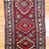 4′ x 8′ Burgundy Fine Hand-Knotted Turkish Oushak Runner Rug – Traditional Wool
