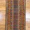 4′ x 10′ Orange Fine Hand-Knotted Persian Kurdish Rug – Tribal Runner Wool
