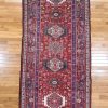 4′ x 11′ Red Fine Hand-Knotted Persian Karajeh Rug – Traditional Runner Wool