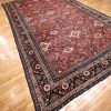 11′ x 17′ Red Fine Hand-Knotted Persian Mahal Rug – Traditional Wool