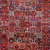 12′ x 16′ Red Fine Hand-Knotted Persian Bakhtiari Rug – Traditional Wool
