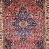 13′ x 17′ Red Fine Hand-Knotted Antique Persian Bakhtiari Rug – Traditional Wool