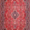 11′ x 17′ Red Fine Hand-Knotted Persian Mahal – Traditional Wool