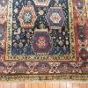 3′ x 13′ Antique Caucasian Ganjeh Navy Tribal Runner Rug – Traditional Wool