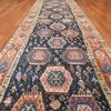 3′ x 13′ Antique Caucasian Ganjeh Navy Tribal Runner Rug – Traditional Wool