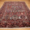 10′ x 13′ Large Brick Red Hand-Knotted Semi-Antique Persian Bakhtiari Rug – Traditional Wool