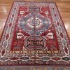 6′ x 8′ Red Fine Hand-Knotted Pakistan Kazak Rug – Traditional Wool