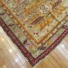 5′ x 9′ Caucasian Ivory Kazak Rug – Hand-Knotted Wool