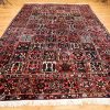12′ x 16′ Red Fine Hand-Knotted Persian Bakhtiari Rug – Traditional Wool