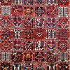 12′ x 16′ Red Fine Hand-Knotted Persian Bakhtiari Rug – Traditional Wool