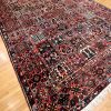 12′ x 16′ Red Fine Hand-Knotted Persian Bakhtiari Rug – Traditional Wool