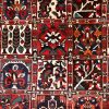 12′ x 16′ Red Fine Hand-Knotted Persian Bakhtiari Rug – Traditional Wool