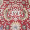 14′ x 20′ Terracotta and Sage Green Hand-Knotted Vintage Egyptian Sultanabad Design Rug – Grand Scale Wool