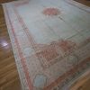 13′ x 17′ Ivory Fine Hand-Knotted Antique Turkish Oushak – Traditional Wool