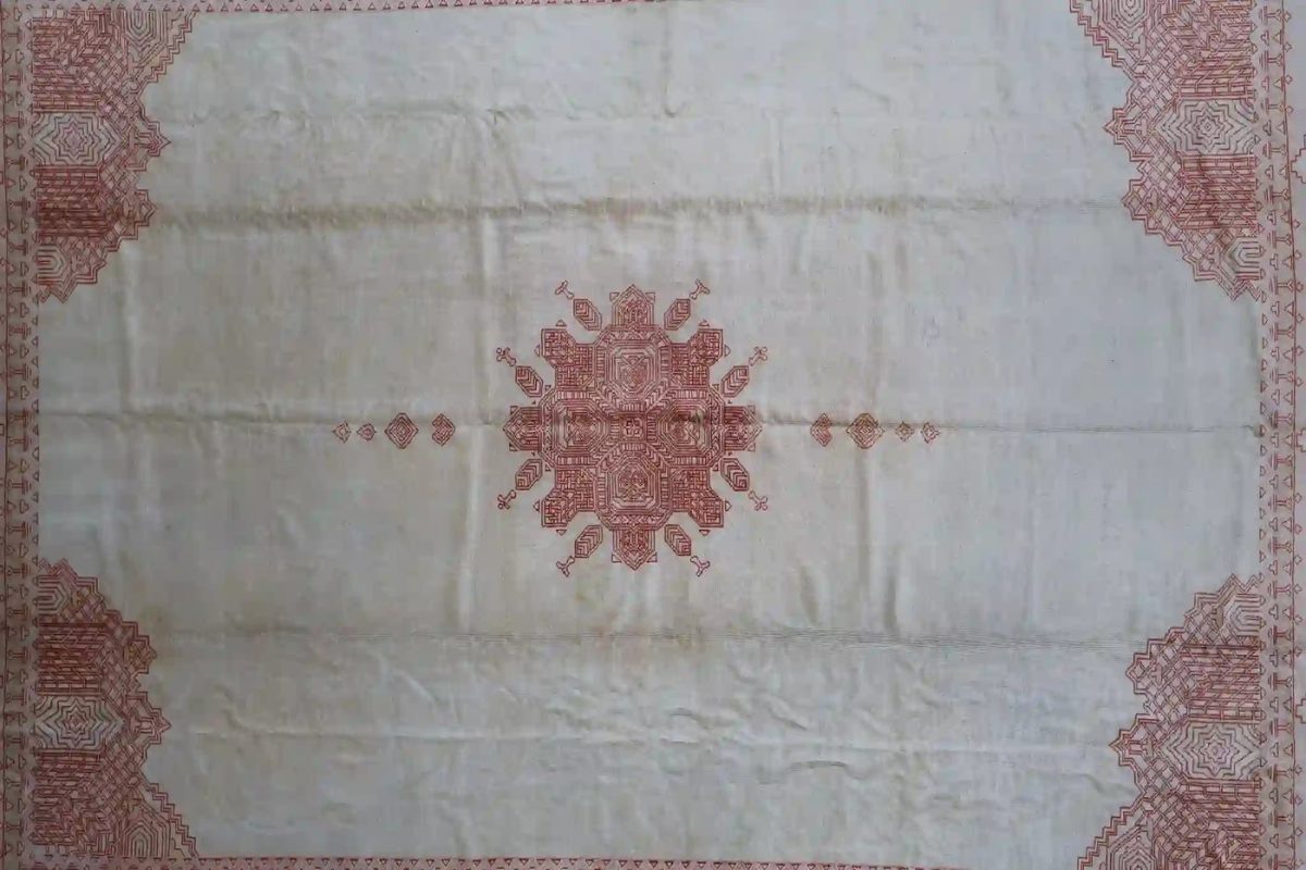 13′ x 17′ Ivory Fine Hand-Knotted Antique Turkish Oushak – Traditional Wool