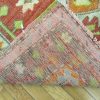 4′ x 9′ Antique Caucasian Red Tribal Rug – Hand-Knotted Wool - 3 4′ x 9′ Antique Caucasian Red Tribal Rug – Hand-Knotted Wool